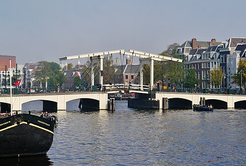 Amsterdam skyline