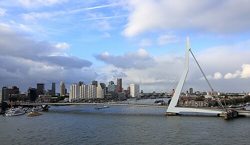 Rotterdam skyline
